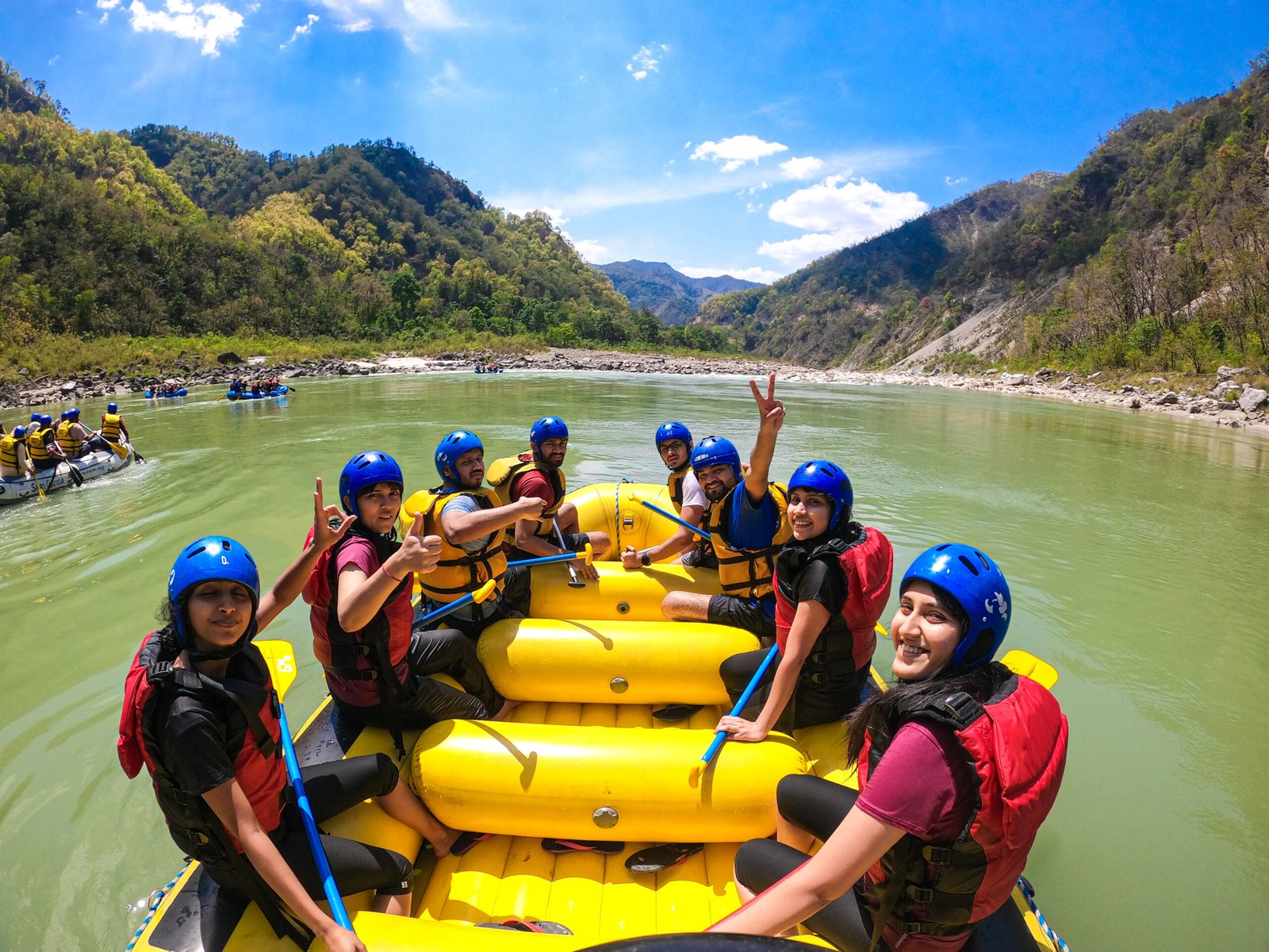 river rafting in rishikesh